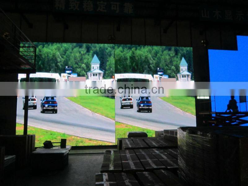 P6 indoor Installation Fast Rental stage car show full color led indoor LED screen