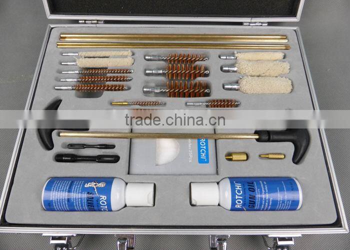 kit for gun cleaning , universal gun cleaning kit with rods and brush , cleaning gun