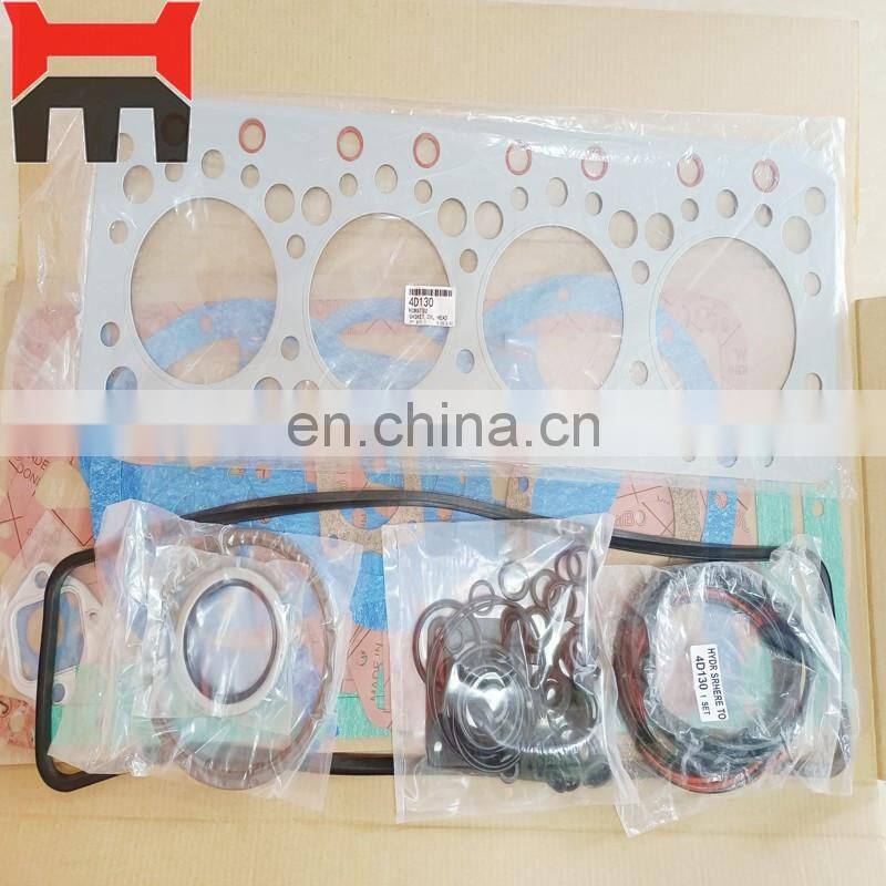 4D130 diesel engine Gasket Kit 6114-13-1811 6114-11-1811 6114-K1-2101 6114-K2-2003  6114-K1-9901 for D53A-16 D53S-17 D53P-16