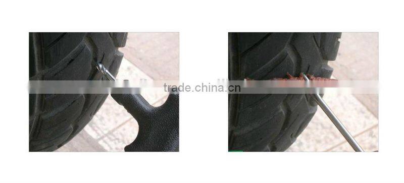 6 PC AUTO CAR TUBELESS TIRE REPAIR PLUG PATCH TOOL KIT