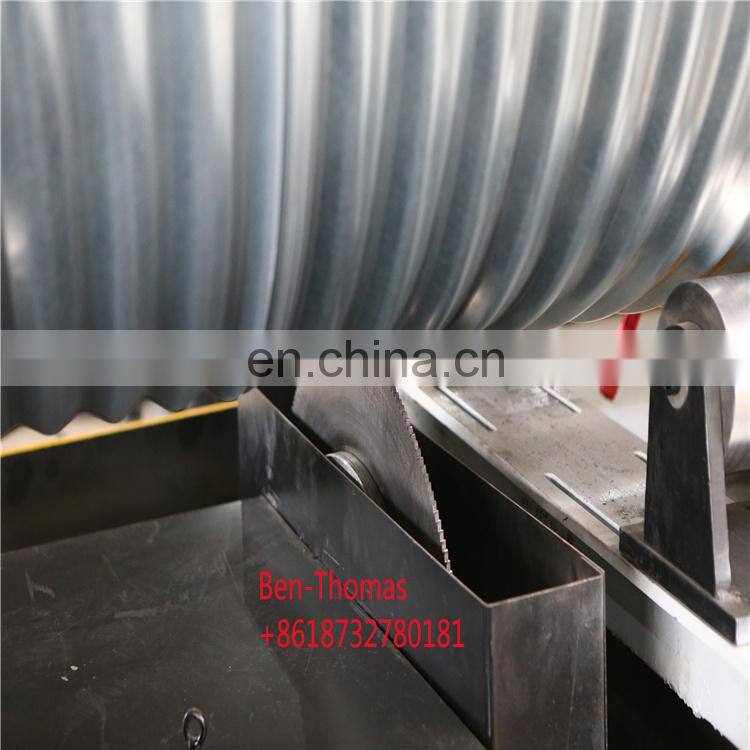 Round Duct Elbow Making Machine Spiral Concrete Tube Pipe Culvert Duct Forming Machine