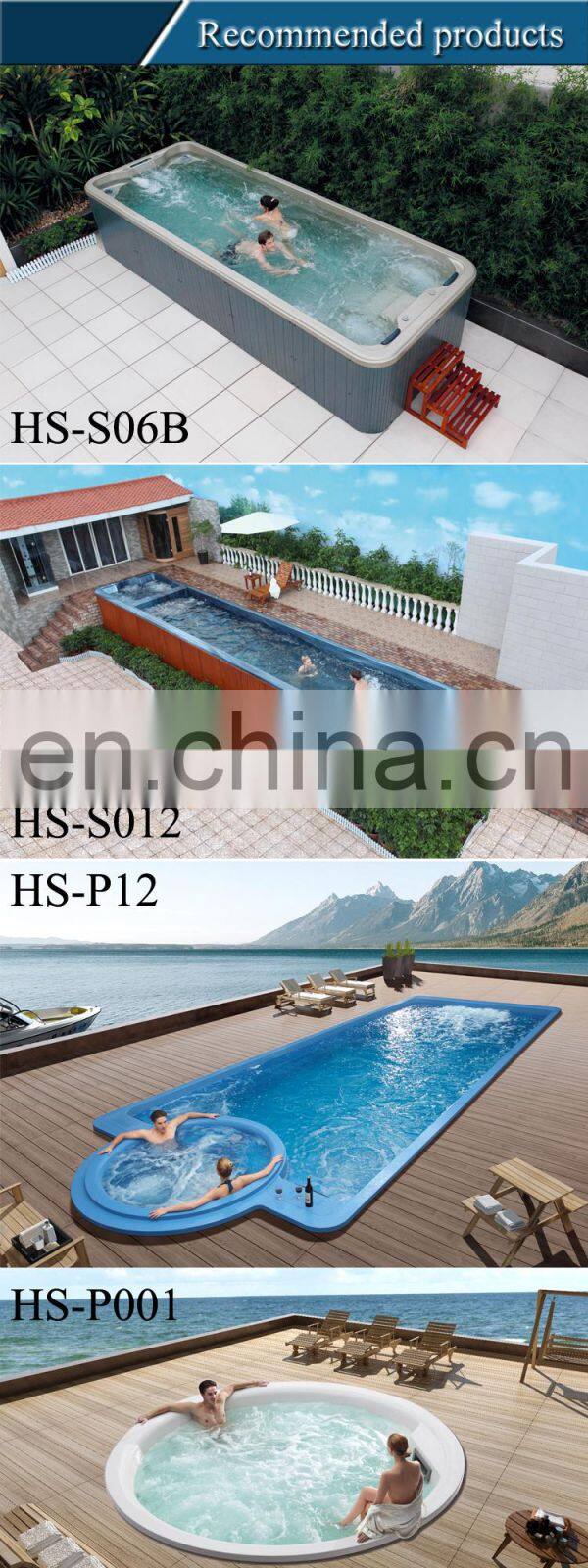 spa swimming pool outdoor hot tub combo