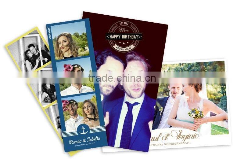 2015 new products fun photo portable photo booth for commercial advertising