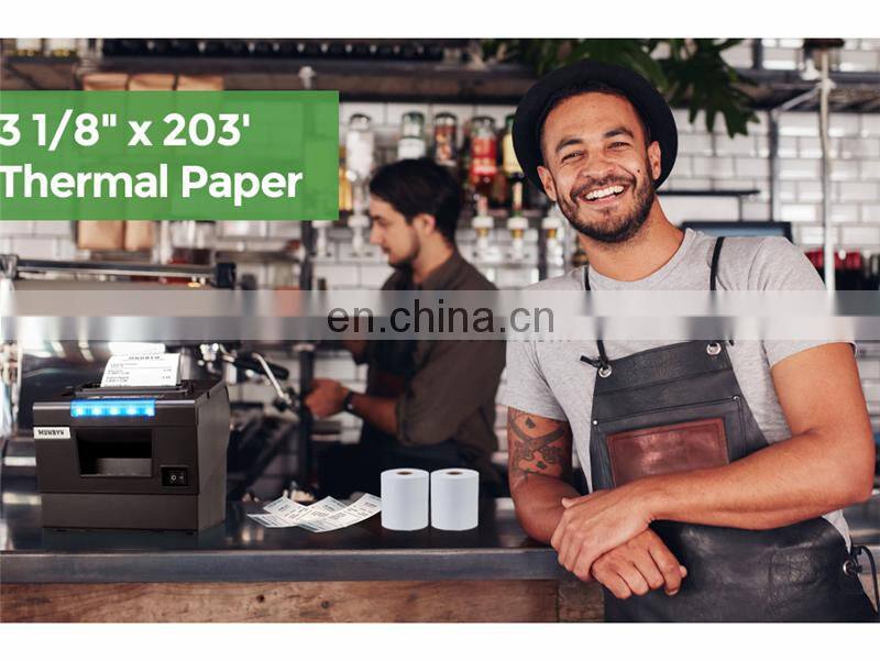 UTFQ900T Fully automatic BANK POS Receipt Cash Register Thermal Paper Roll Cutting Machine