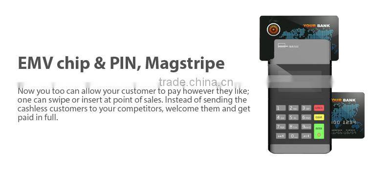 EMV PCI certified RFID NFC contactless cards mpos solution micropos FOR Android IOS
