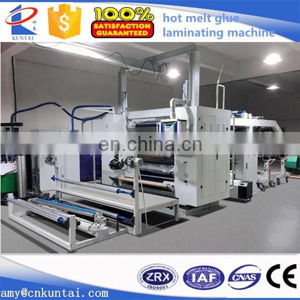Hot Melt Glue Fabric/Nonwoven/Film Bonding machine