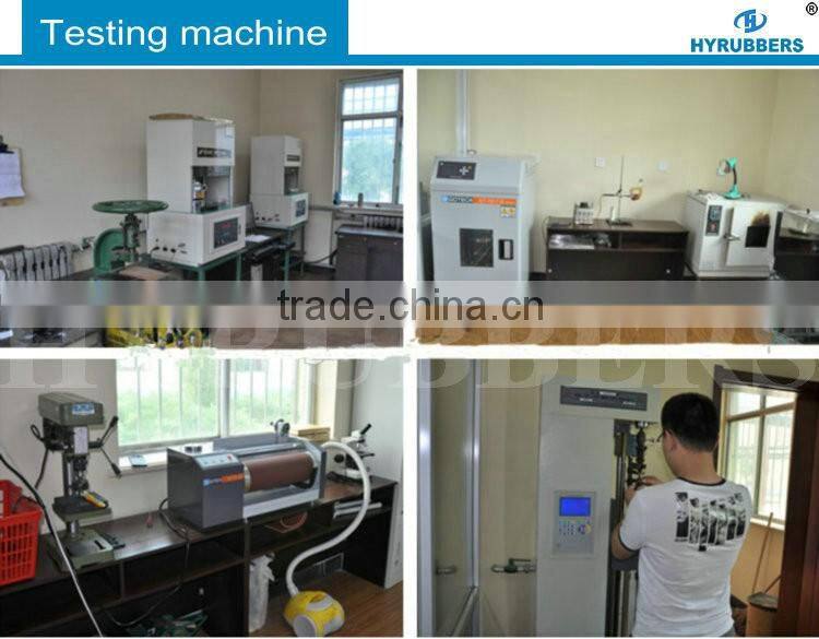 Black wholesale cheap price anti slip rubber mat type wide rib rubber mat