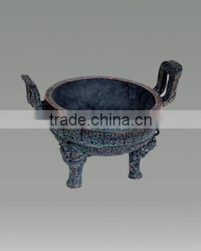 Modern Bronze Sculpture Urban Tripod shaped ashtray Statue