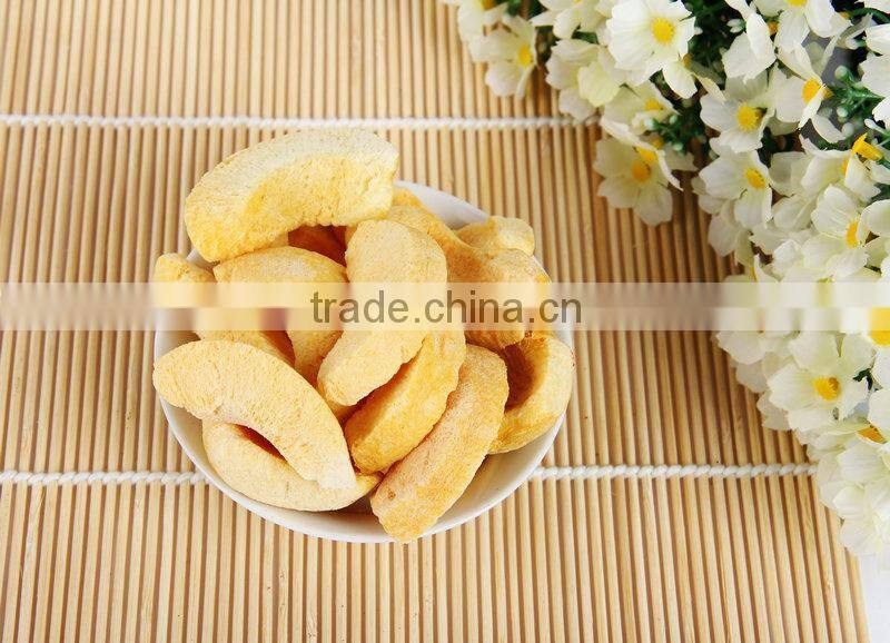Freeze Dried Yellow Peach Slices