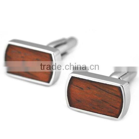 manufacturer supply high end 18k gold triangle cufflinks for men high quality stainless steel cufflinks