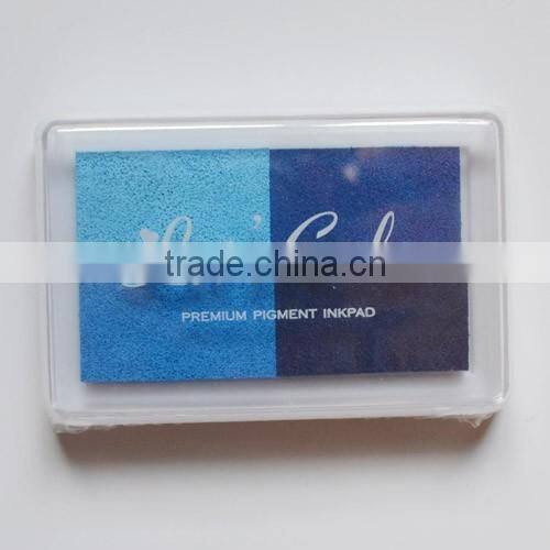 Beautiful toy stamp pad for wholesale and retail/Custom bright color refill ink craft stamp pad