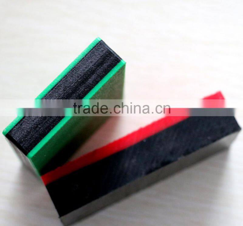 UHMW-PE double color board two layer two colors smooth surface