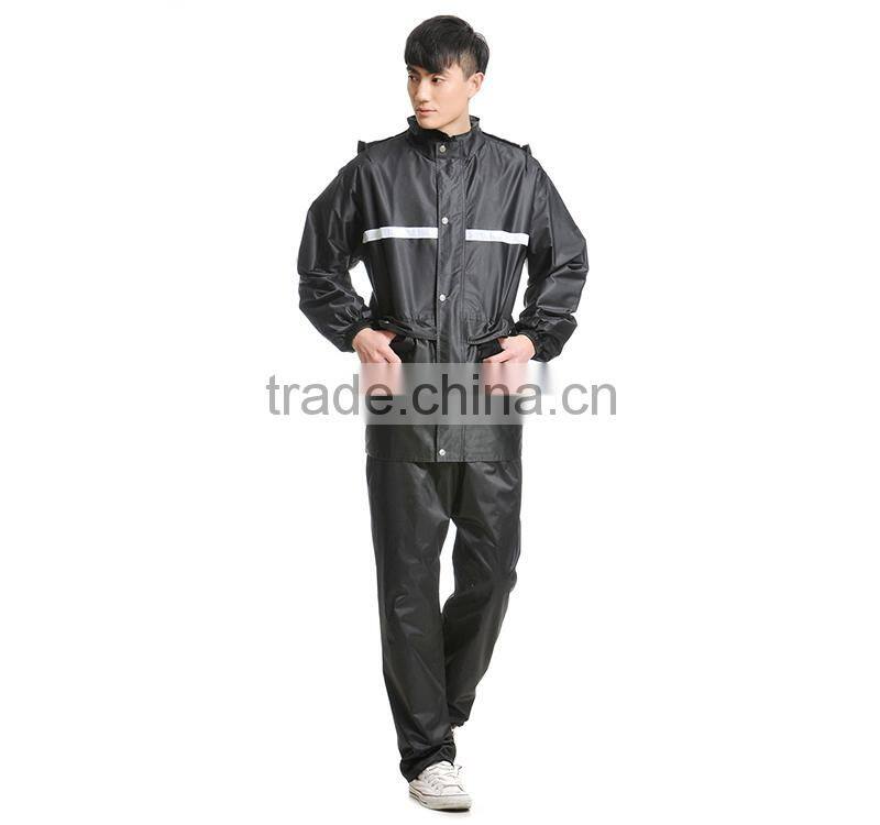 100% polyester Police uniform waterproof raincoat