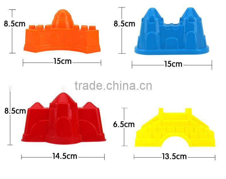 Summer Toy Kids Plastic Sand Shovels Mini Sand Beach Toys Play Set 18 PCS/Set