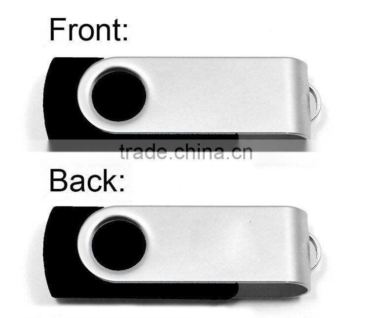 Factory price mini swivel metal usb flash drive 8.0 for dubai