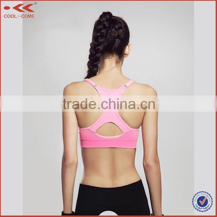 Sublimation Sexy Sports Bra Wholesale Custom Yoga bra for girls