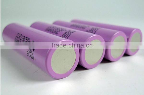 rechargeable 2600mah 18650 battery / ICR 18650-26F original samsung 3.7v 2600mah lithium ion battery