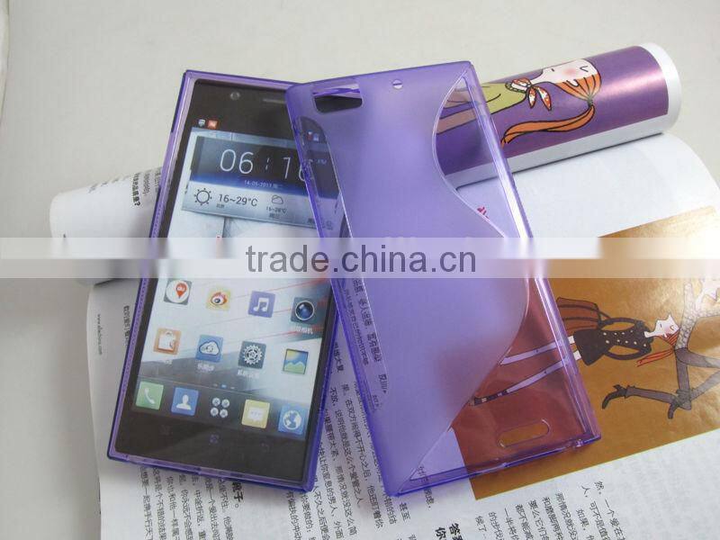 hot selling soft plastic back cover for Lenovo K900 S line