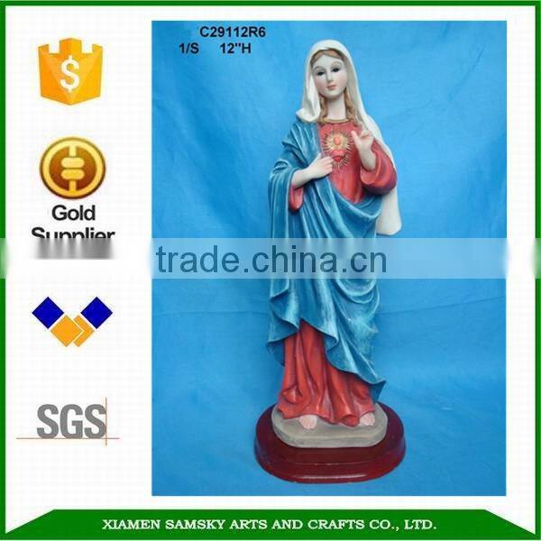 Christian Decorations Immaculate Heart of Mary Christian figurine
