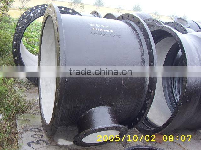 spigot flange pipe for ductile cast iron pipe