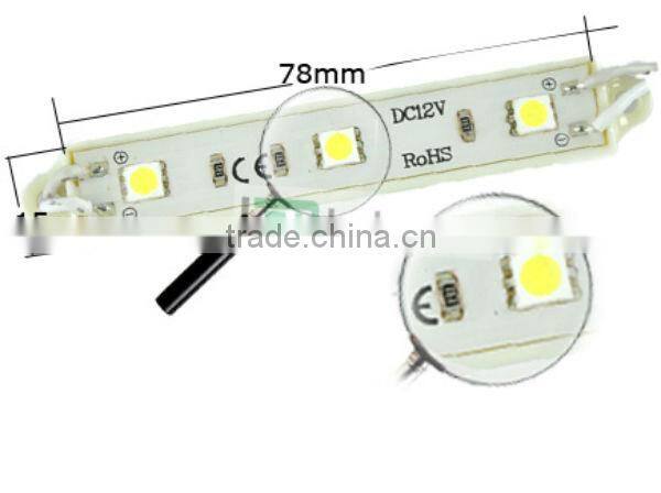 3 pcs 12V Waterproof SMD5050 LED Panel Module