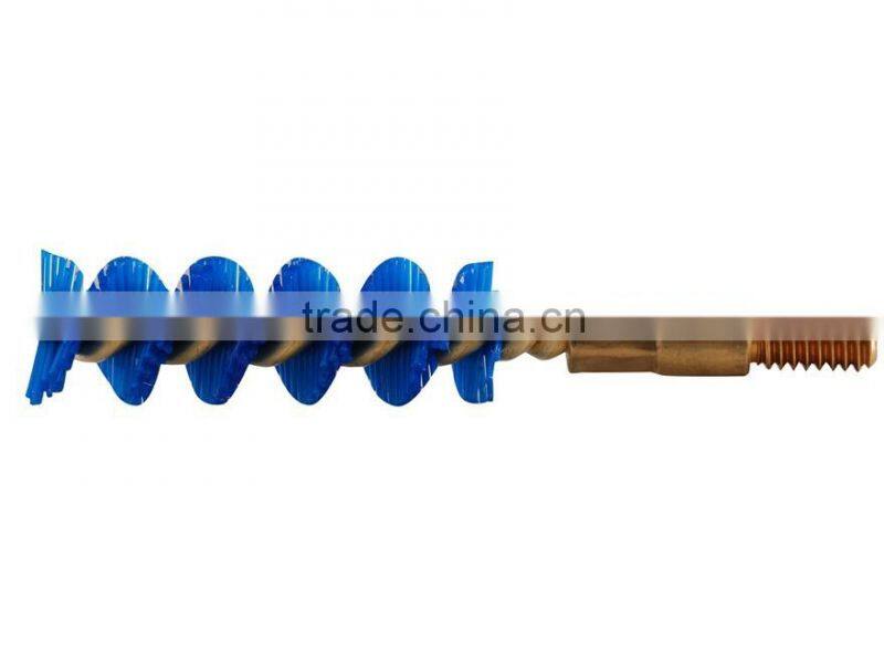 nylon bristle brush for gun cleaning