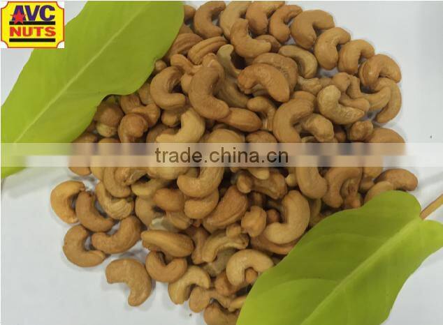 Whole roasted cashew kernel W320, USA standard, AAA quality with Kosher, BRC, HACCP certificate from Vietnam