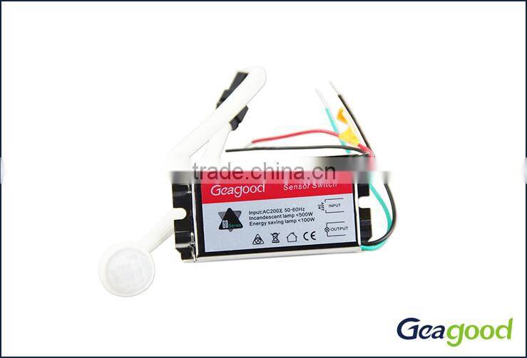 PIR separation outdoor motion sensor switch with mini head