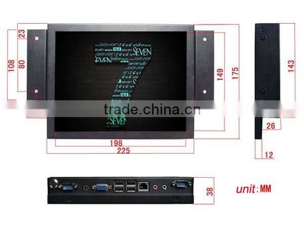 TS104D 10 inch tft lcd cheap usb touchscreen monitor
