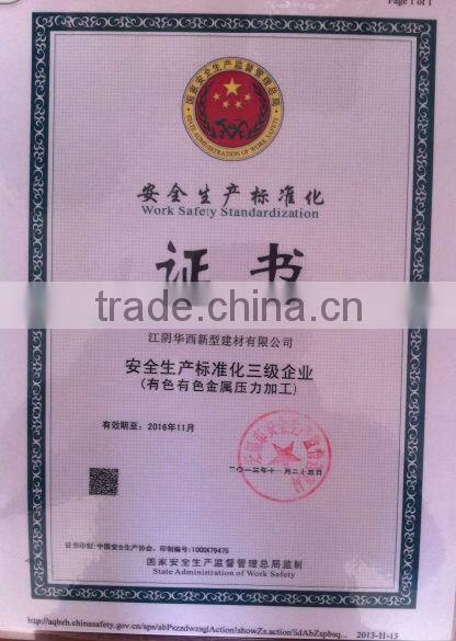 aluminum extrusion profile for windows and door construction usage from factory
