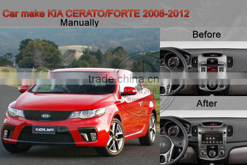 8" CERATO/FORTE 2008-2012 Pure android 4.2.2 car DVD with GPS 3G/WIFI