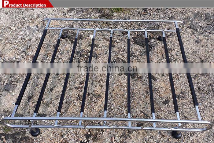 Powder coated install car roof rack cargo baskets