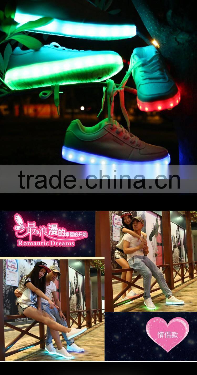 Best seller Summer shoes sneaker flasing led lights for shoes