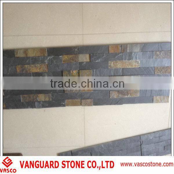 Natural slate green wall plate