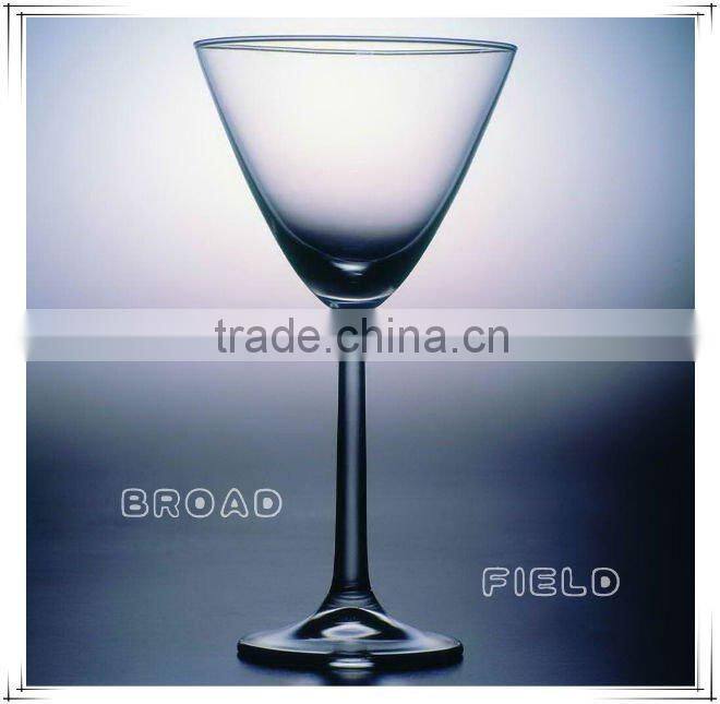 Beautiful disposable PS plastic wine glass