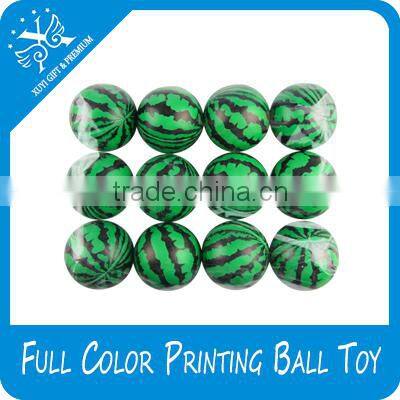 watermelon ball pu stress ball color full printing