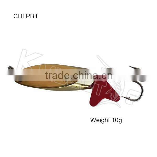 FOB or CIF price CHLPB1 metal blade high quality bass fishing spoon lures