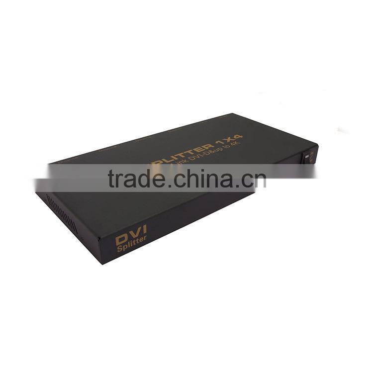 DVI-D Splitter with HDCP - Video splitter 4 x DVI desktop Output