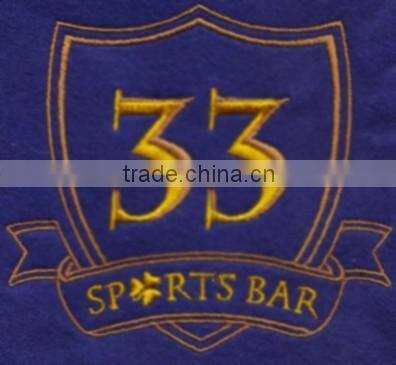 Fashion shield jeans 100% embroidery patches of clothing accessories