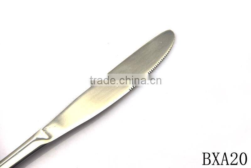 high grade totem gold plated dinner knife