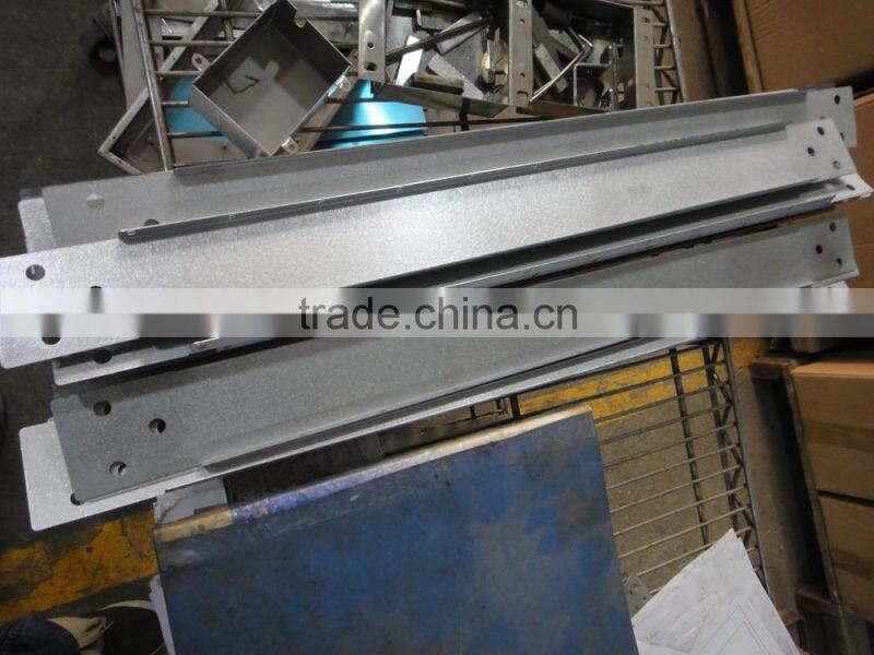 40" sheet metal cable channels