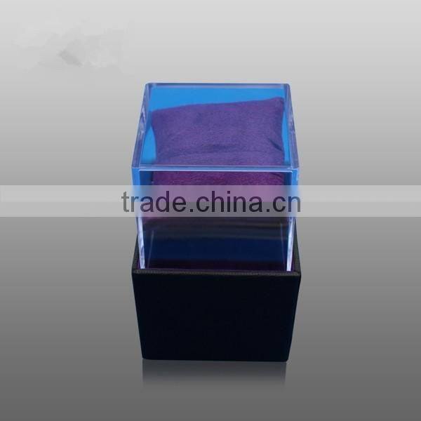 Fashion design acrylic single watch box