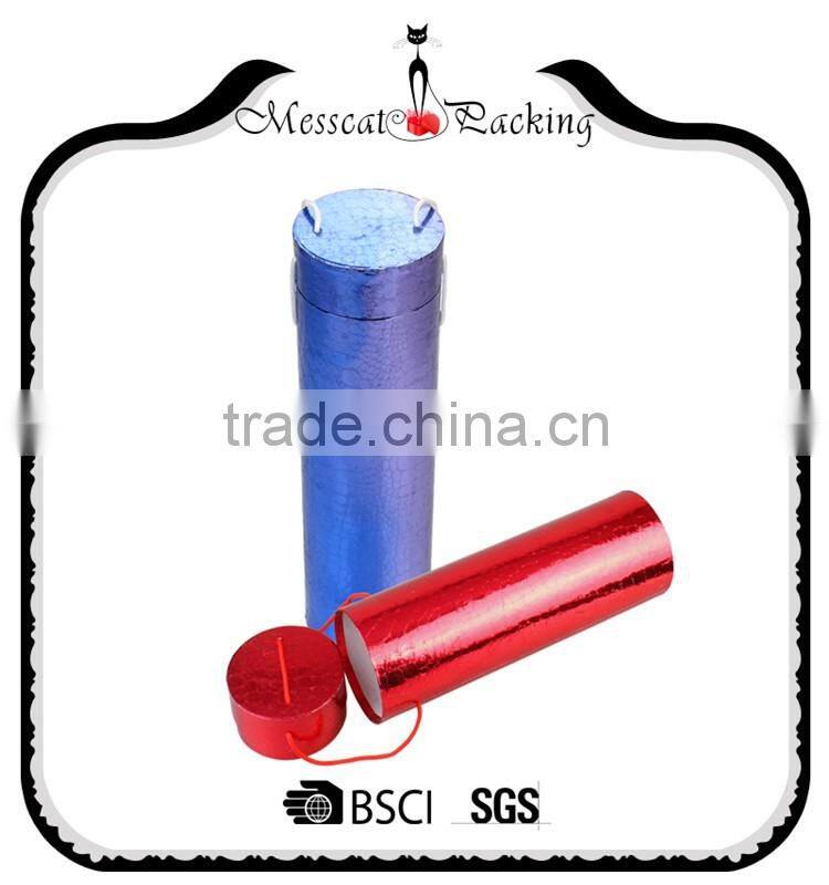 Paper Material Pvc Plastic Gift Packaging Boxes For Wine Glass