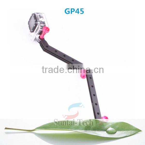 CNC Aluminum Arms and Screw for Gopros Heros 3+/3/2/1 professional gopros accessories OEM/ODM gopros CNC Aluminum arm GP45