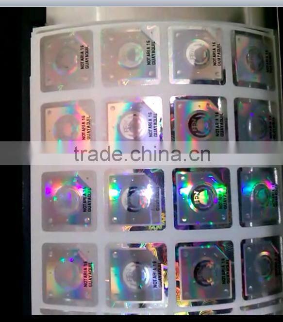 Hologram sticker /hologram label