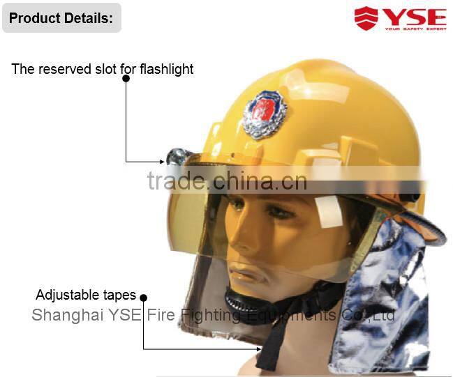 new protective Fire fighter helmet