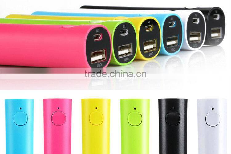 Rubber oil power bank 2000mAh 2200mAh 2600mAh cellphone charger mini portable mobile charger