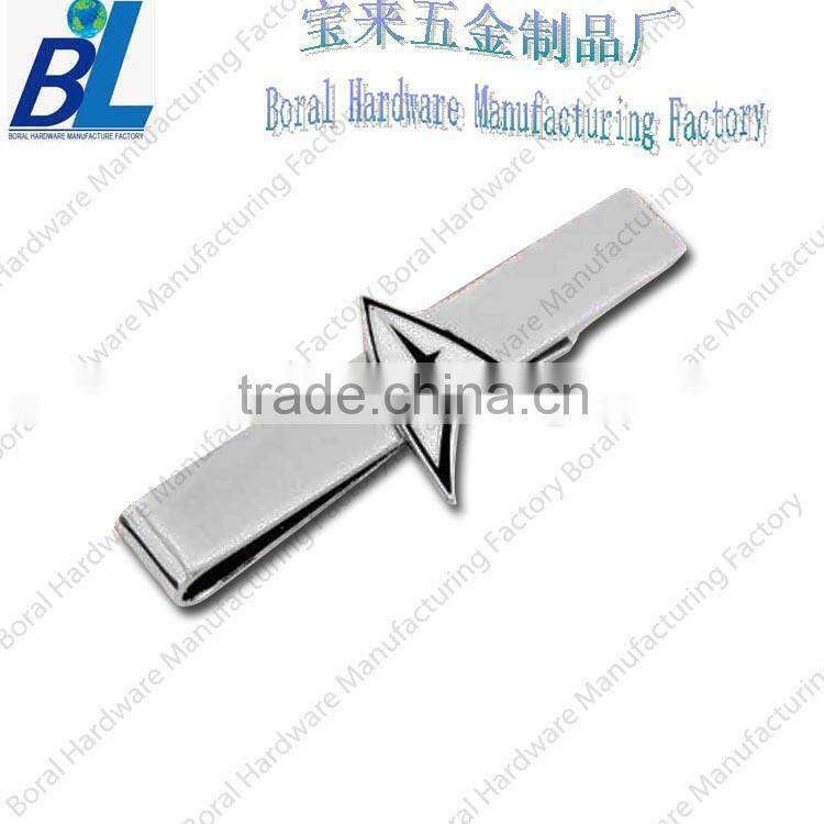 Fashion male decorate metal tie clip ,cufflink supplier