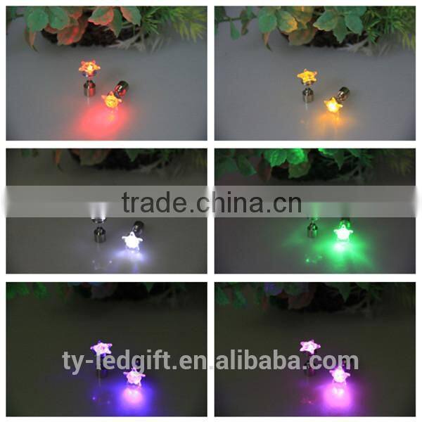 Factory wholesale dance party accessories good quality led earring