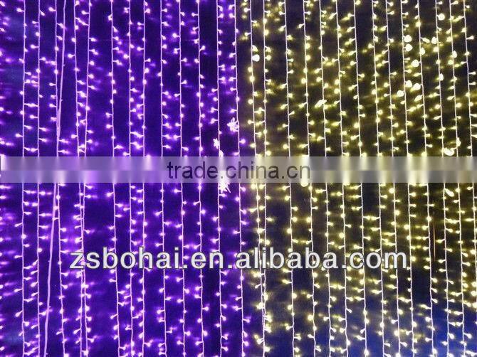 yellow quanlity led light curtain